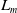 upper L Subscript m