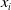 x Subscript i
