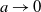 a right arrow 0