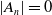 StartAbsoluteValue upper A Subscript n Baseline EndAbsoluteValue equals 0