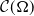 script upper C left parenthesis normal upper Omega right parenthesis