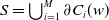 upper S equals union Underscript i equals 1 Overscript upper M Endscripts partial differential upper C Subscript i Baseline left parenthesis w right parenthesis