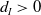 d Subscript upper I Baseline greater than 0