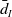 d overbar Subscript upper I