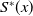 upper S Superscript asterisk Baseline left parenthesis x right parenthesis