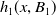 h 1 left parenthesis x comma upper B 1 right parenthesis