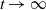 t right arrow normal infinity