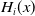 upper H Subscript i Baseline left parenthesis x right parenthesis