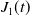 upper J 1 left parenthesis t right parenthesis