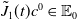 ModifyingAbove upper J With tilde Subscript 1 Baseline left parenthesis t right parenthesis c Superscript 0 element of double struck upper E 0