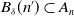 upper B Subscript delta Baseline left parenthesis n Superscript prime Baseline right parenthesis subset of upper A Subscript n