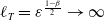 script l Subscript upper T Baseline equals epsilon Superscript StartFraction 1 minus beta Over 2 EndFraction Baseline right arrow normal infinity