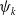 psi Subscript k