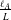StartFraction script l Subscript upper A Baseline Over upper L EndFraction