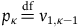 p Subscript kappa Baseline equals Overscript normal d normal f Endscripts v Subscript 1 comma kappa minus 1