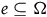 e subset of or equal to normal upper Omega