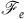 script upper F Subscript e