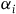 alpha Subscript i