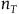 n Subscript normal upper T