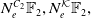 upper N Subscript e Superscript upper C 2 Baseline double struck upper F 2 comma upper N Subscript e Superscript script upper K Baseline double struck upper F 2 comma