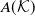 upper A left parenthesis script upper K right parenthesis
