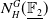 upper N Subscript upper H Superscript upper G Baseline left parenthesis double struck upper F 2 underbar right parenthesis