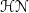 bold script upper H bold script upper N