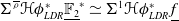 normal upper Sigma Superscript rho overbar Baseline bold script upper H phi Subscript upper L upper D upper R Superscript asterisk Baseline double struck upper F 2 underbar Superscript asterisk Baseline asymptotically equals normal upper Sigma Superscript 1 Baseline bold script upper H phi Subscript upper L upper D upper R Superscript asterisk Baseline f underbar