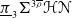 pi underbar Subscript 3 Baseline normal upper Sigma Superscript 3 rho overbar Baseline bold script upper H bold script upper N