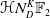 bold script upper H upper N Subscript upper D Superscript upper K Baseline double struck upper F 2