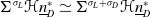 normal upper Sigma Superscript sigma Super Subscript upper L Baseline bold script upper H n underbar Subscript upper D Superscript asterisk Baseline asymptotically equals normal upper Sigma Superscript sigma Super Subscript upper L Superscript plus sigma Super Subscript upper D Baseline bold script upper H n underbar Subscript upper D Superscript asterisk