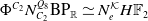 normal upper Phi Superscript upper C 2 Baseline upper N Subscript upper C 2 Superscript upper Q 8 Baseline BP Subscript double struck upper R Baseline asymptotically equals upper N Subscript e Superscript script upper K Baseline upper H double struck upper F 2