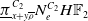 pi underbar Subscript x plus y rho overbar Superscript upper C 2 Baseline upper N Subscript e Superscript upper C 2 Baseline upper H double struck upper F 2