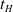 t Subscript upper H