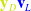bold y Subscript upper D Baseline bold v Subscript upper L