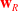 bold w Subscript upper R