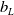b Subscript upper L