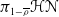 pi Subscript 1 minus rho overbar Baseline bold script upper H bold script upper N