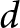 d