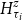 upper H Subscript tau Sub Subscript i Superscript z
