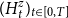 left parenthesis upper H Subscript t Superscript z Baseline right parenthesis Subscript t element of left bracket 0 comma upper T right bracket