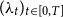 left parenthesis lamda Subscript t Baseline right parenthesis Subscript t element of left bracket 0 comma upper T right bracket