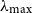 lamda Subscript max