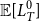 double struck upper E left bracket upper L Subscript upper T Superscript 0 Baseline right bracket