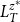 upper L Subscript upper T Superscript z Super Superscript asterisk