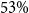 53 percent sign