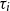 tau Subscript i