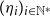 left parenthesis eta Subscript i Baseline right parenthesis Subscript i element of double struck upper N Sub Superscript asterisk
