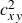 c Subscript x y Superscript 2