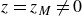 z equals z Subscript upper M Baseline not equals 0